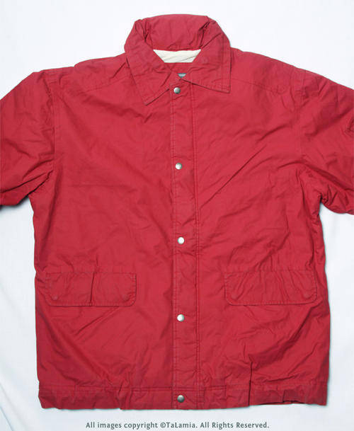 Mens beautiful French-made BLANC BLEU red jacket