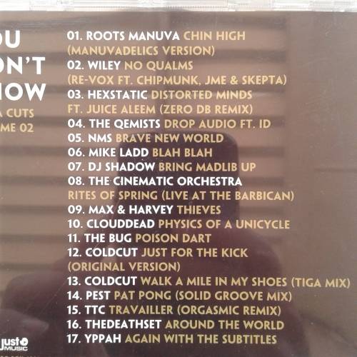 You Don`t Know - Ninja Cuts Volume 2 - Various Artists (2008) (Trip-Hop) (Ninja Tunes)