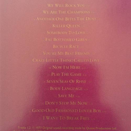 Queen - Greatest Hits [Import] (1992) Canadian Release