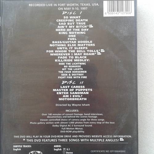 Metallica - Cunning Stunts (2DVD) (2004)