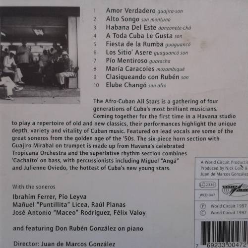 Afro-Cuban All Stars - A Toda Cuba Le Gusta (1997) *Latin/Afro-Cuban