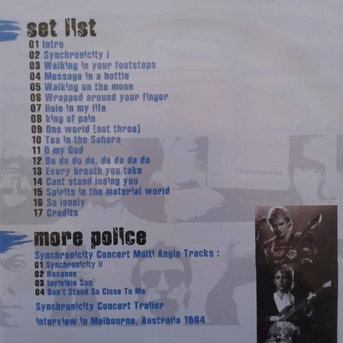 The Police - Synchronicity Concert [DVD] (2005)