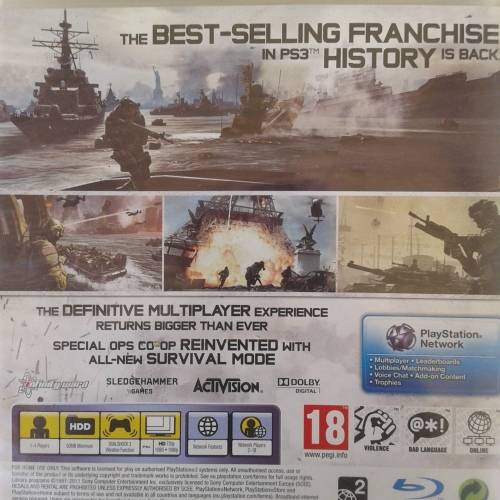 Call Of Duty: Modern Warfare 3 (PS3 Game)