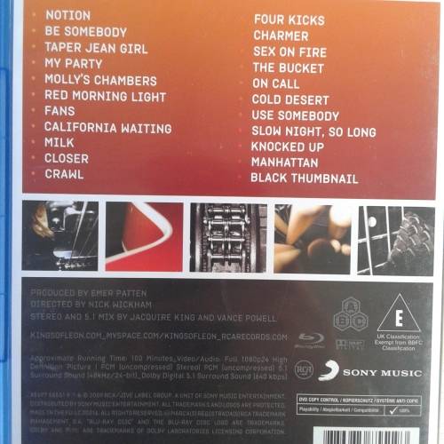 Kings Of Leon - Live At The O2 London England [Blu-Ray] (2009)
