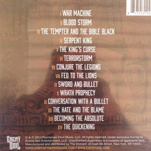 Army Of The Pharaohs - Heavy Lies The Crown (CD - 2014)