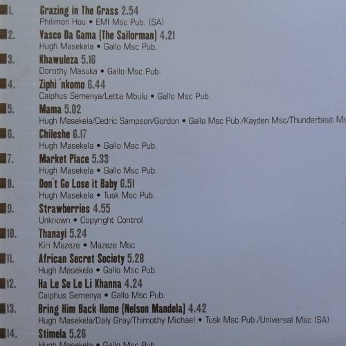 Hugh Masekela - Greatest Hits (2000)