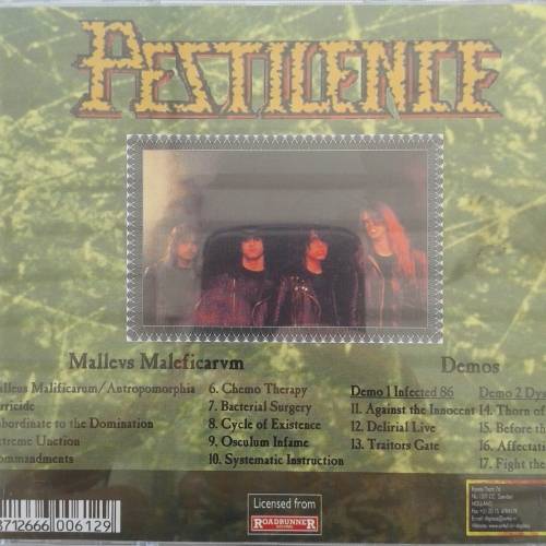 Pestilence - Mallevs Maleficarvm + Demos (1988/reissue 1998)    [D]