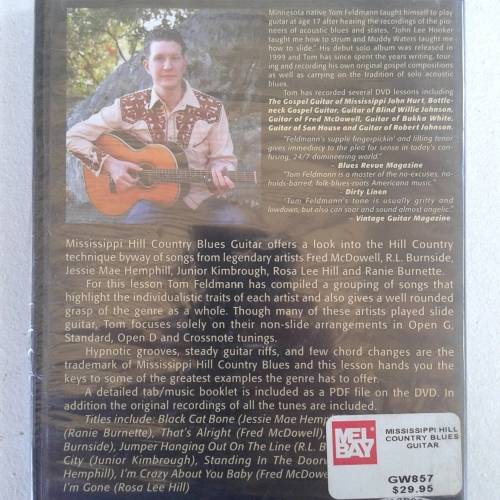 Mississippi Hill Country Blues Guitar - Taught by Tom Feldman [Blues Guitar Instructional DVD]