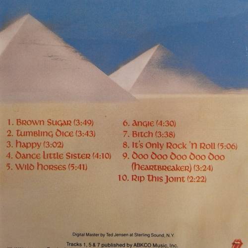 Rolling Stones - Made In The Shade [Import] (1975)  **