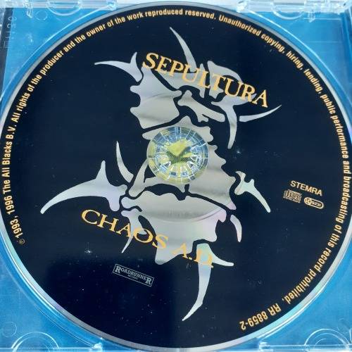 Sepultura - Chaos A.D.  (1996)   **SIGNED