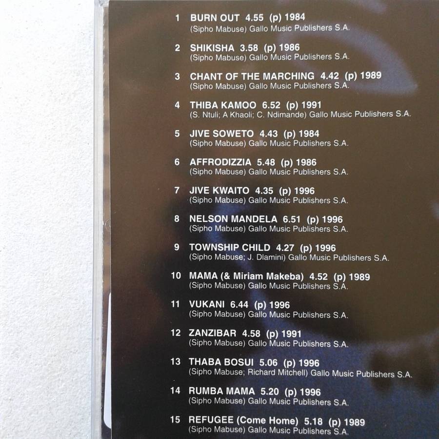 Sipho `Hotstix` Mabuse - The Best Of (2000)     [D]