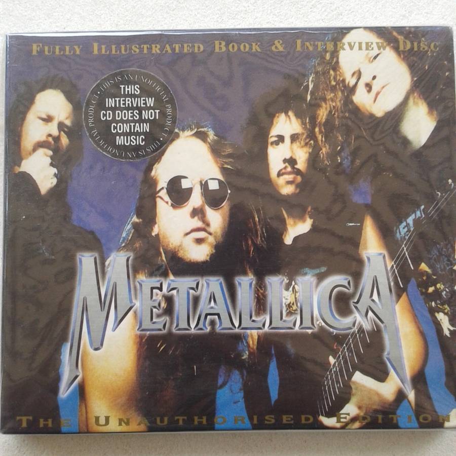 Metallica - Fully Illustrated Book & Interview Disc (1996)  *No music