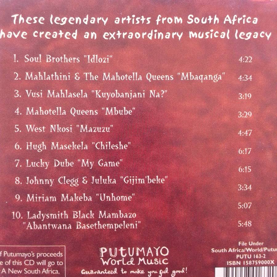 Putumayo Presents: South African Legends (Various Artists) (2000)