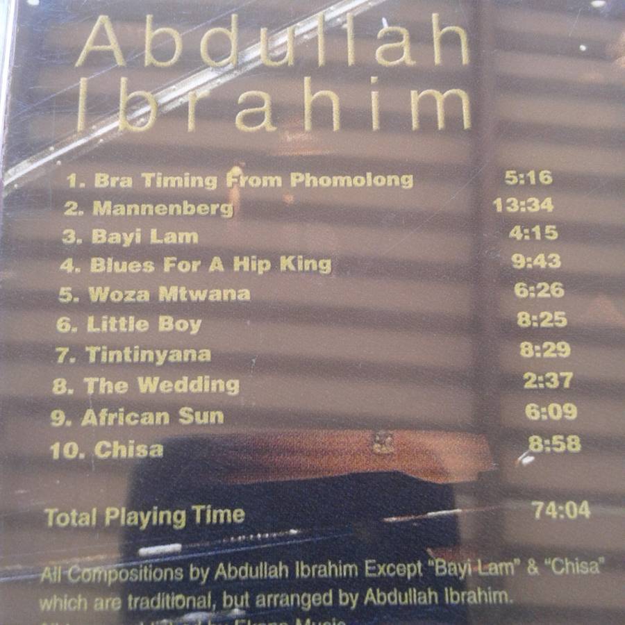 Abdullah Ibrahim - Best Of (1999)