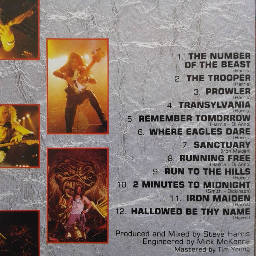 Iron Maiden - A Real Dead One [EU release] (1993)