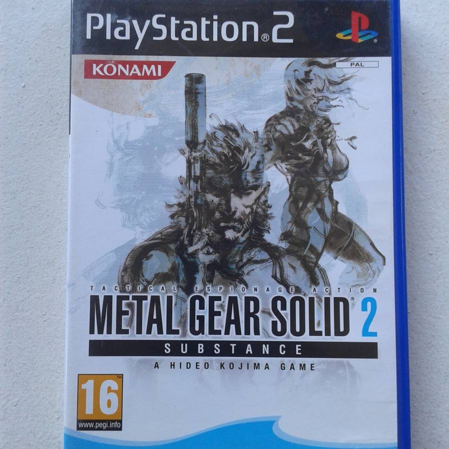 Metal Gear Solid 2: Substance (PS2 Game) (PAL)