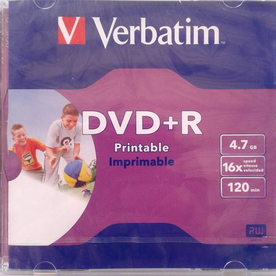 Verbatim DVD+R 4.7GB  [Pack of 6]