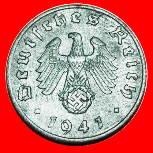 · SWASTIKA: GERMANY  1 PFENNIG 1941A! TYPE 1940-1945· LOW START! · NO RESERVE!