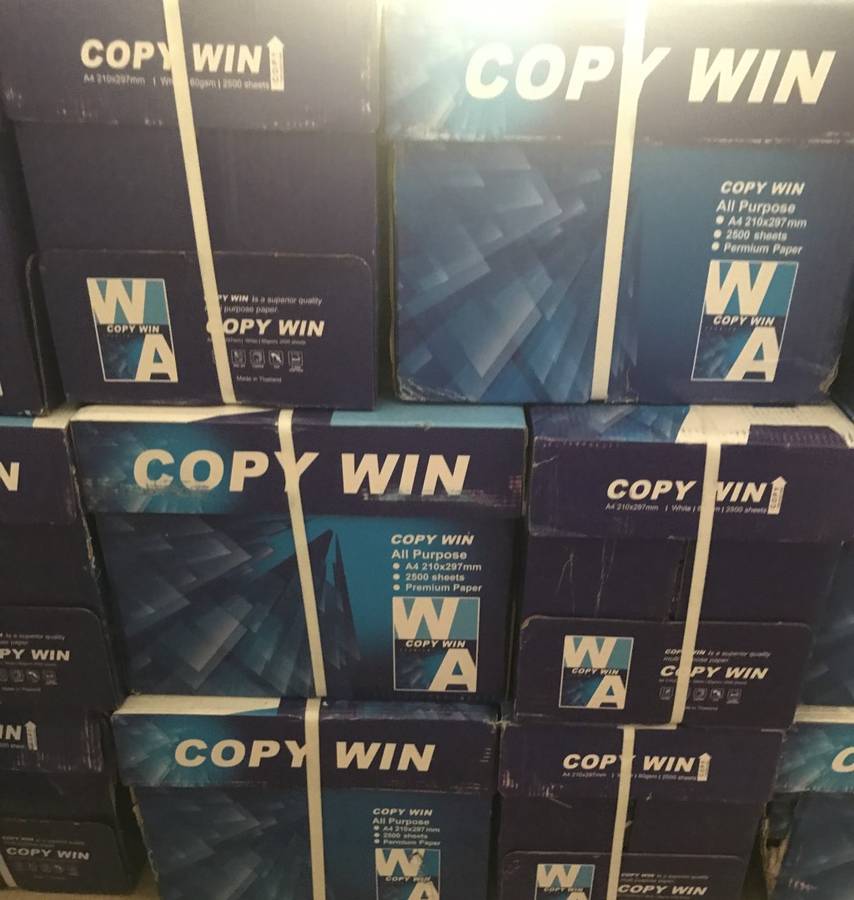 A4 White 80gsm Paper Pack of 2500 (5 Reams)