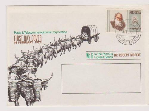 Rhodesian FDC as per scan