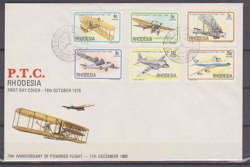 Rhodesian FDC as per scan