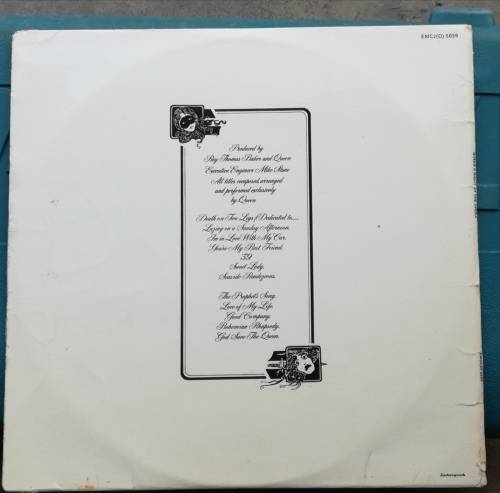 Queen LP Vynil Night at the Opera