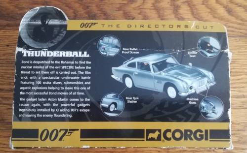 Corgi Aston Martin DB5 Thunderball 007