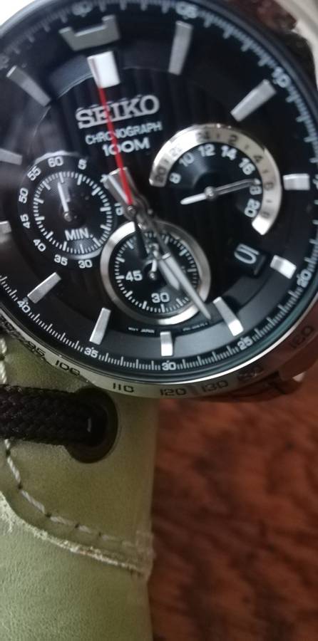 Seiko Chronograph SSB305P1 Free Shipping