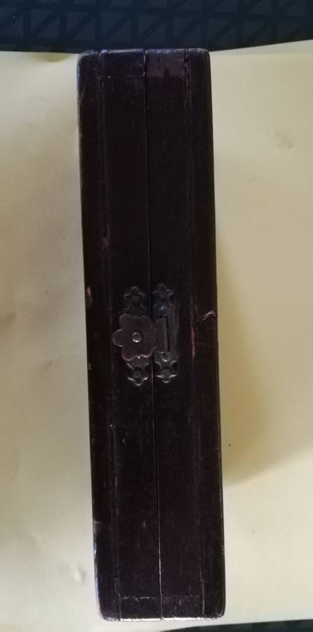 Chess set antique travel Rare