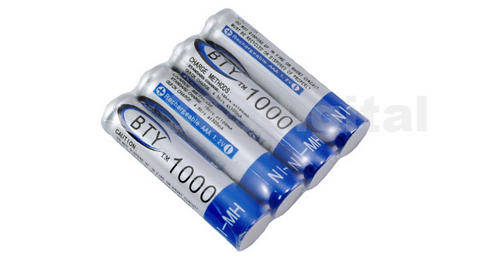 AAA Rechargeable Batteries NI - MH  Bargain!!!  4 PACK