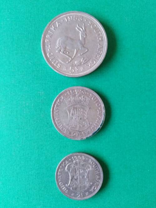 COLLECTION OF SILVER COINS 1953