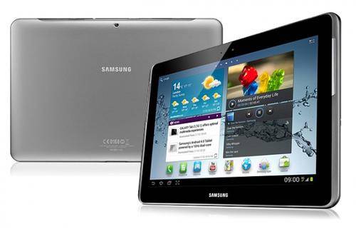 Samsung Galaxy GT-P5100 Tab2 10.1 tablet, 32GB with cover.