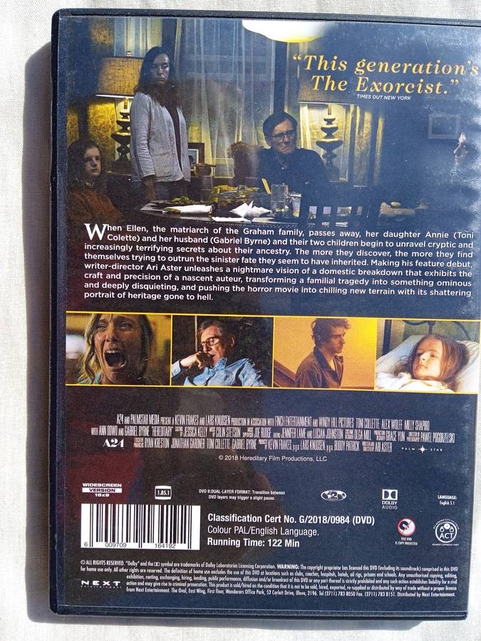 HEREDITARY (DVD)