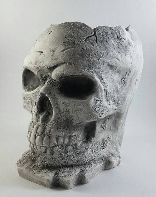 Skull Planter - Twin Willows Ceramics