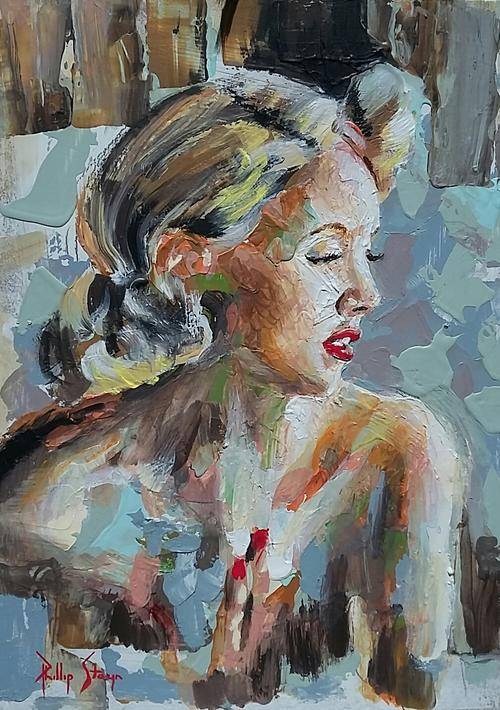 Original Phillip Steyn artwork - 'Marilyn' - 44cm x 60cm