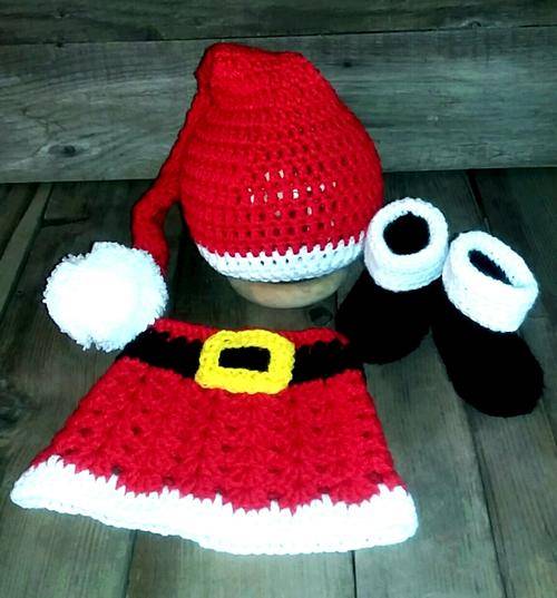 Mrs Clause Photo Prop for baby photography
