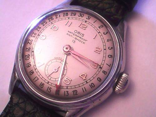 Very Rare Vintage Swiss Made Oris Mens Winding Wrist watch not running