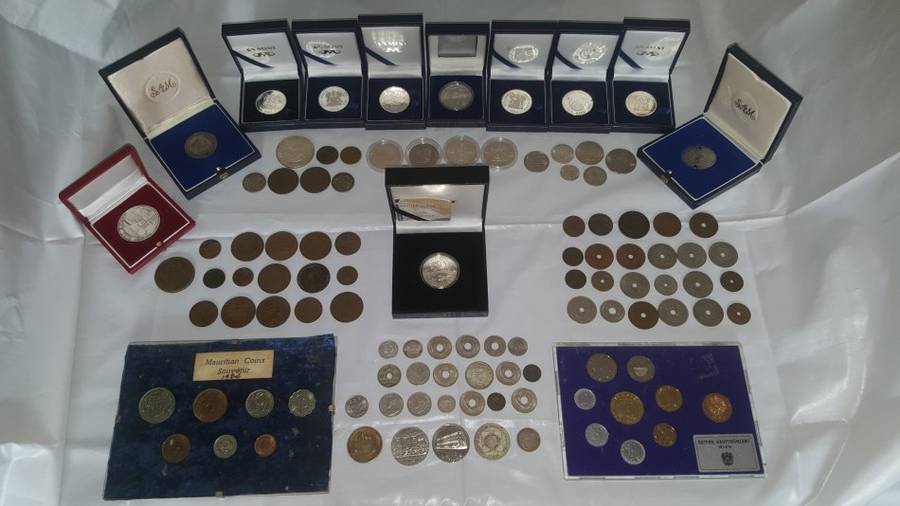 Beautiful Accumulation of ZAR / South Africa & Commonwealth Coins incl Lots of Silver from 1768 up