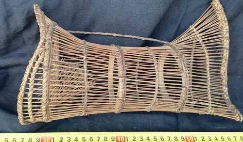 *OLD SCHOOL HANDMADE FISHING TRAP*
