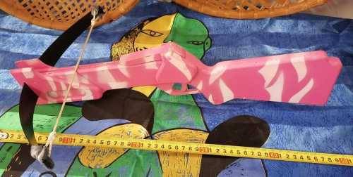 *PINK WOODEN TOY CROSSBOW*