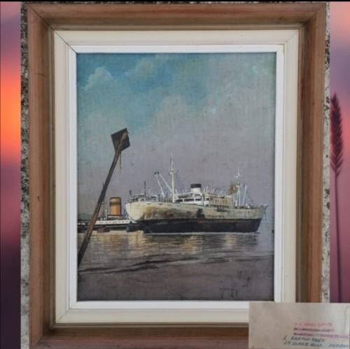 ORIGINAL ATHOLL WHYTE FRAMED OIL PAINTING