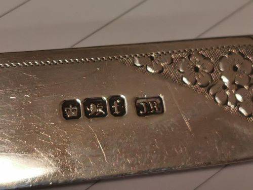 Silver & Mother of Pearl Knife