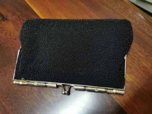 Beaded purse / clutch bag