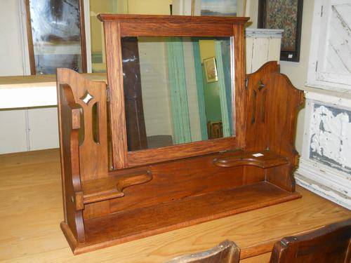 OAK SHAVING MIRROR