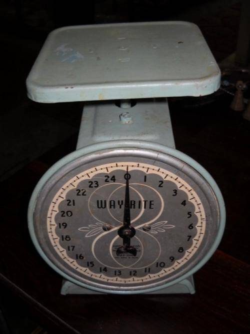 OLD WAYRITE SCALE (POUNDS AND OUNCES)