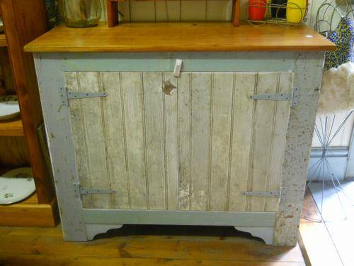 KIM'S CREATIONS KITCHEN CUPBOARD WITH SHELF