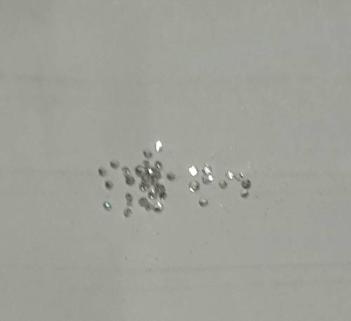 Natural Diamonds - 33 × Half Pointers - Round , colour K/L, clarity  VS1 to SI1