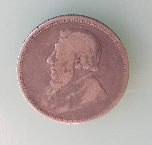 ZAR 1892  2 shillings - Nice condition