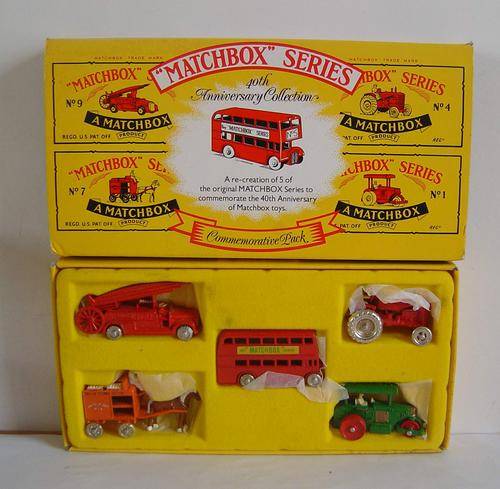 Matchbox Series 40th Anniversary Collection - Commemorative Pack