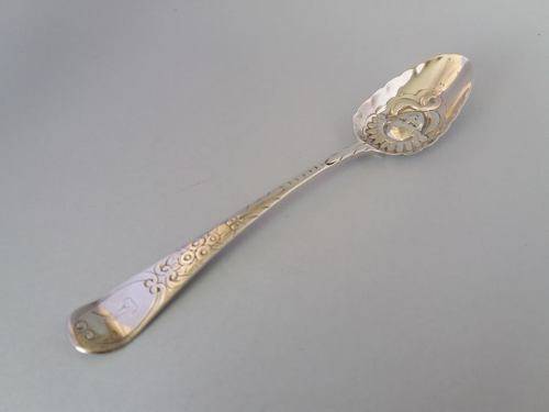 Antique George III berry spoon